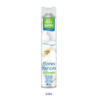 Ambientador spray flores blancas 1000 cc AIR GARLEY -Caja de 6 uds Ambientador spray flores blancas 1000 cc AIR GARLEY -Caja de 6 uds