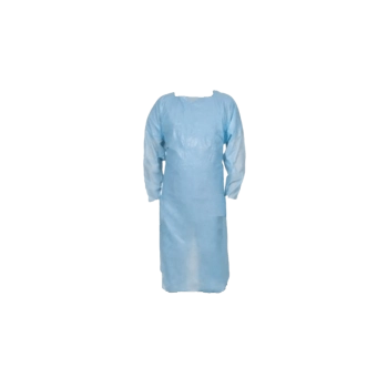 Bata Azul Protección Plastificada Manga Larga Unidix Bata Azul Protección Plastificada Manga Larga Unidix