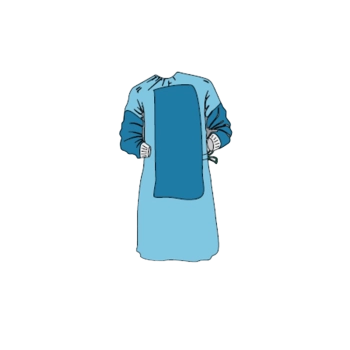 Bata Estéril Quirúrgica Reforzada Unidix.