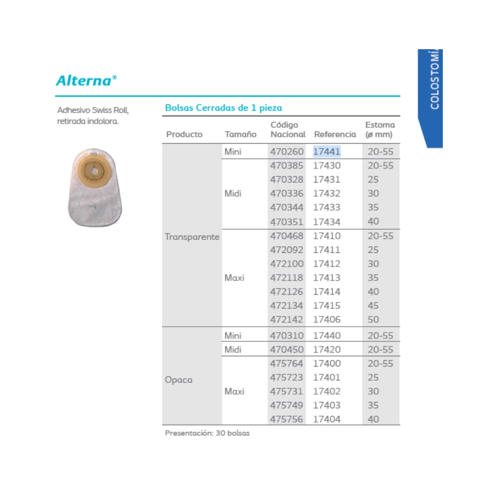 Bolsa Cerrada Mini 1 Pieza