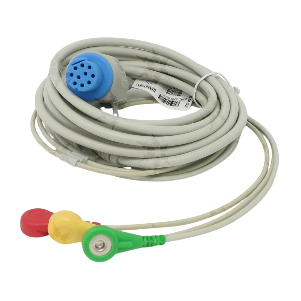 Cable 3Vias Datex -Cardioaid Clip