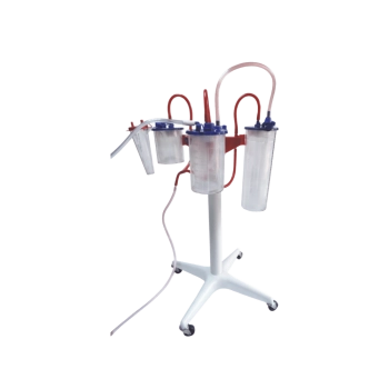 Carro Medivac Plástico 4 Canister Carro Medivac Plástico 4 Canister