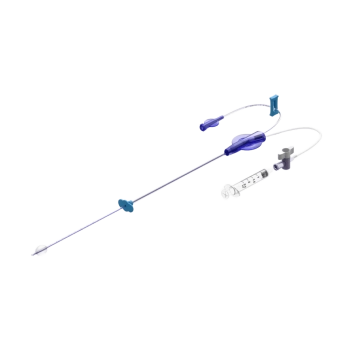 Catéter flexible para histerosalpingografía Catéter flexible para histerosalpingografía