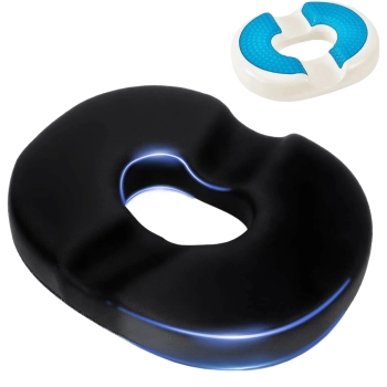 Cojin P/Coxis De Asiento Ergonomico Redondo con Gel Cojin P/Coxis De Asiento Ergonomico Redondo con Gel