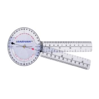 GONIOMETRO PLASTICO 20 CM GONIOMETRO PLASTICO 20 CM