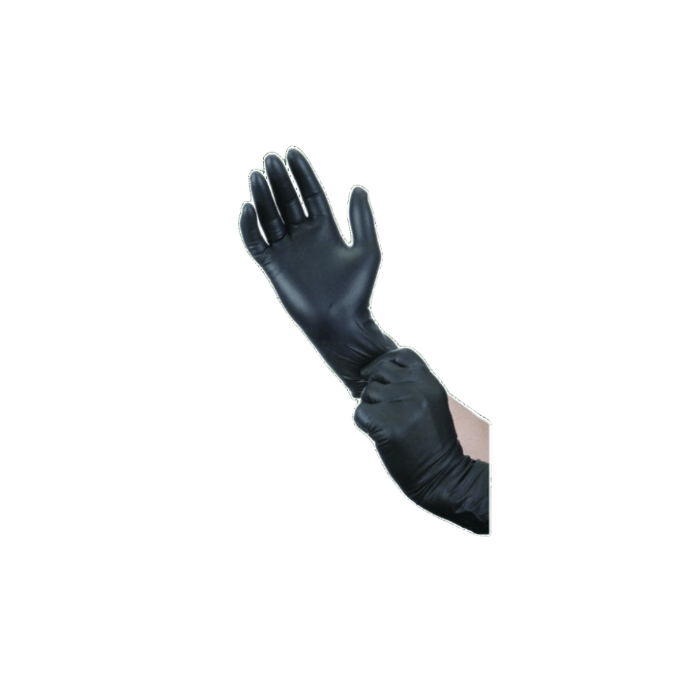 Guante Látex Negro Unidix Guante Látex Negro Unidix
