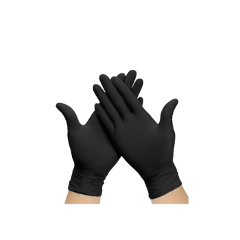 Guante Nitrilo Negro Unidix  Caja 100