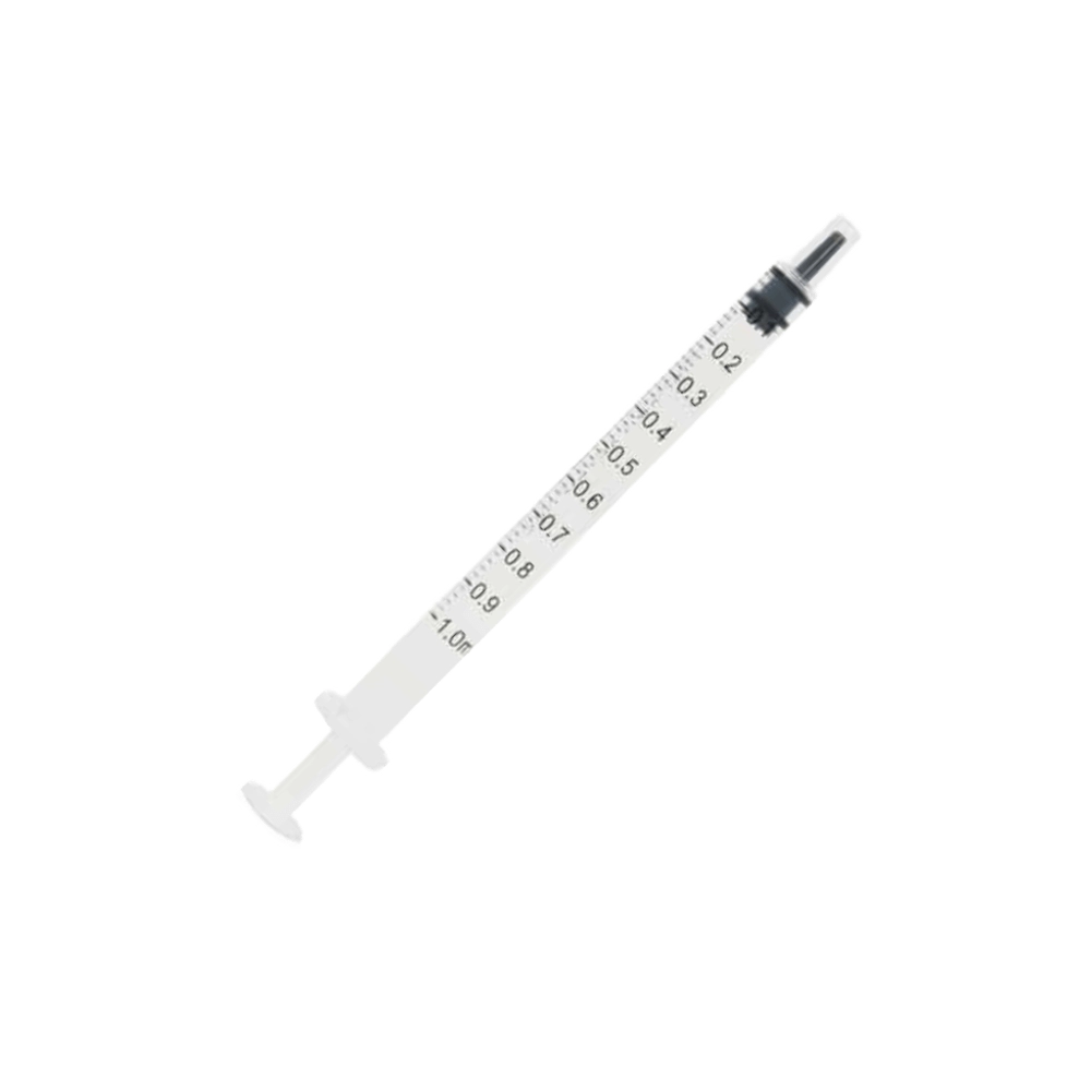 Jeringa 1Ml Sin Espacio Muerto Sol Milennium
