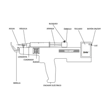 Kit mesoterapia para pistola eléctrica Kit mesoterapia para pistola eléctrica