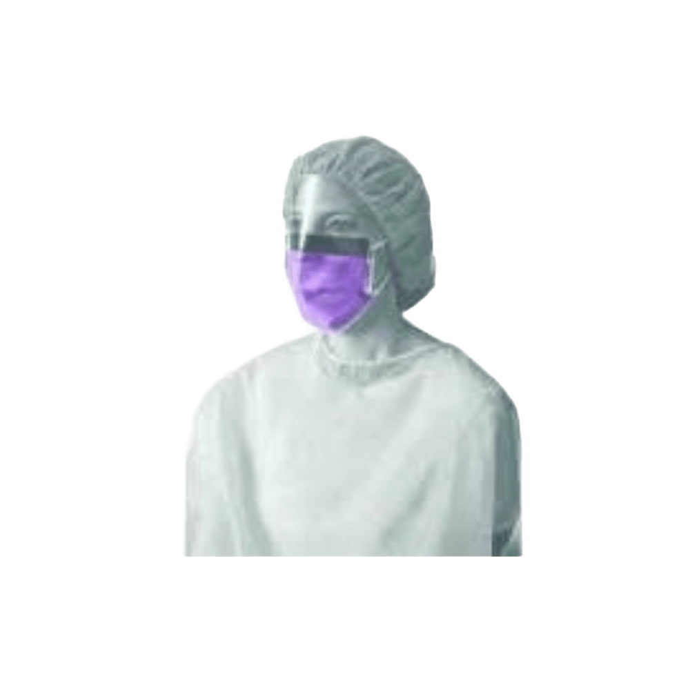 Mascarilla Quirúrgica con Pantalla y Gomas Mascarilla Quirúrgica con Pantalla y Gomas