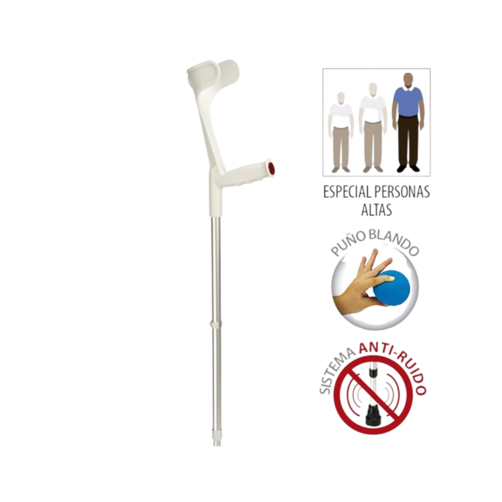 Muleta Aluminio Extra Larga Muleta Aluminio Extra Larga