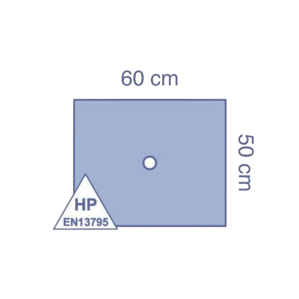 Paño Estéril Impermeable Fenestrado Medline 50x60 Paño Estéril Impermeable Fenestrado Medline 50x60