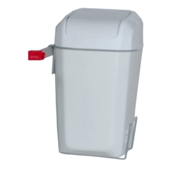 Papelera C/ Tapa Abatible 15L C/ Soporte Carro Papelera C/ Tapa Abatible 15L C/ Soporte Carro