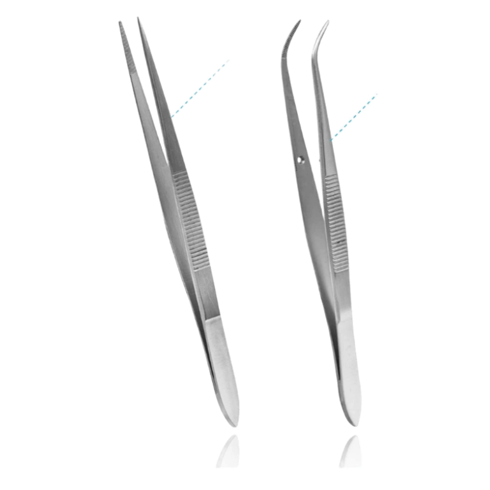 Pinza Disección Curva