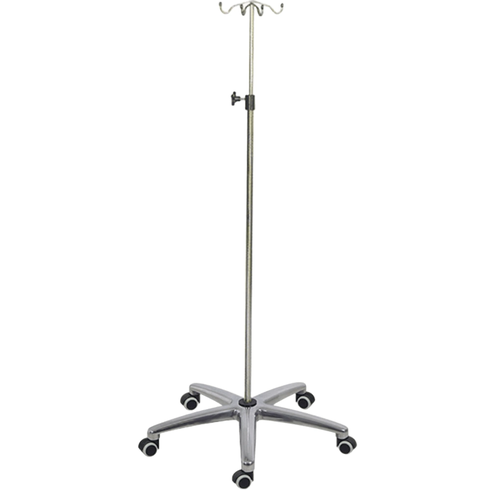 Portasueros 4 Colgadores Base Pesada Aluminio Ruedas