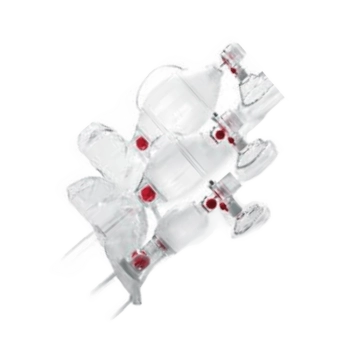 Resucitador Manual PVC AMBU con reservorio