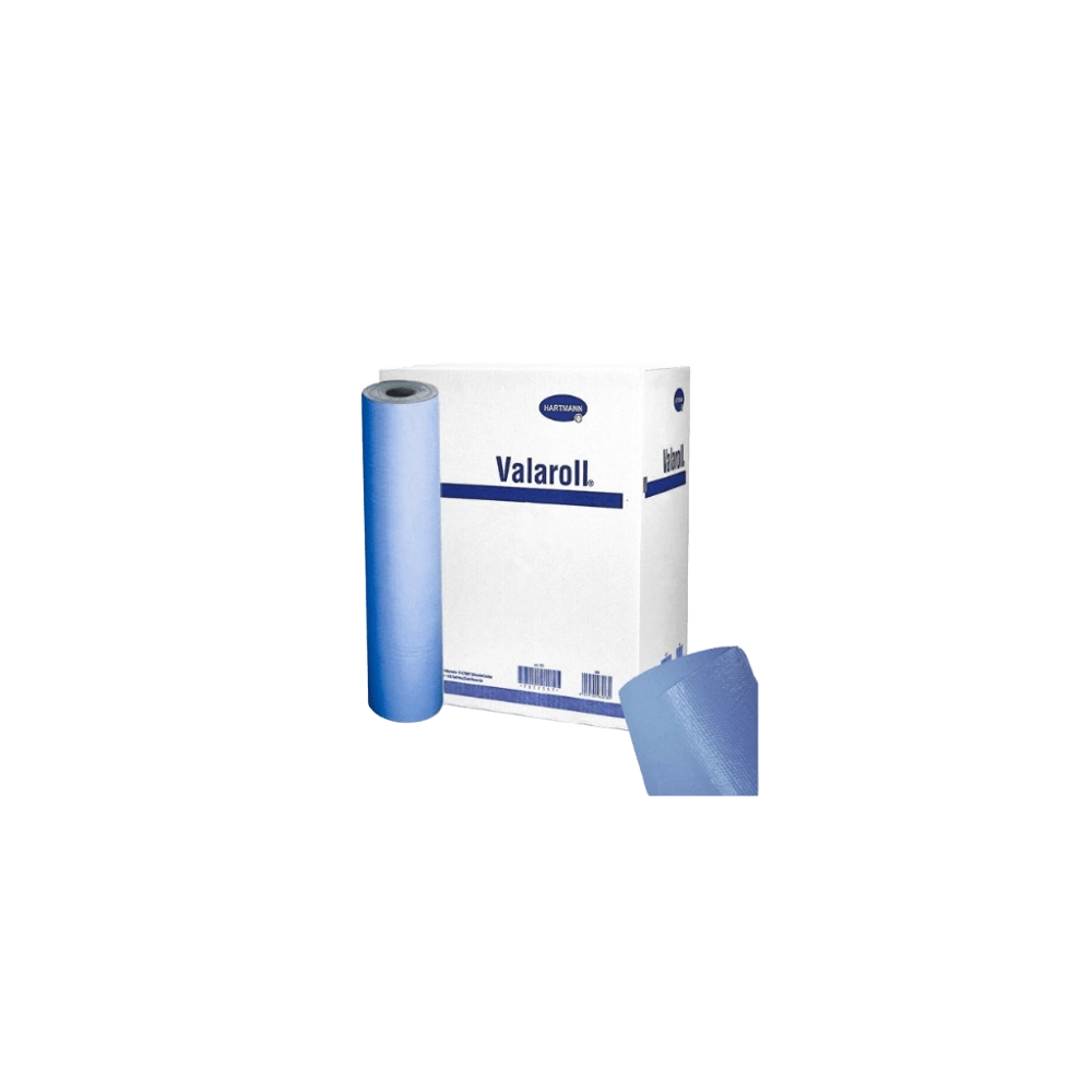 Rollo Cubre Camilla  Plastificado Valaroll Azul