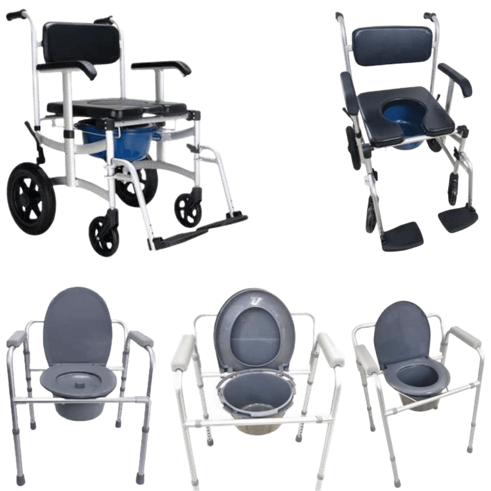 Silla de Baño y Ducha 4 En 1 Silla de Baño y Ducha 4 En 1