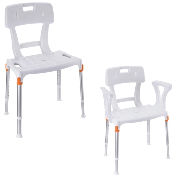 Silla Ducha C/ Respal Portofino Max 150 Kilos Silla Ducha C/ Respal Portofino Max 150 Kilos