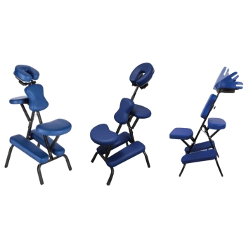Silla masaje Multifuncional Azul - Unidad Silla masaje Multifuncional Azul - Unidad