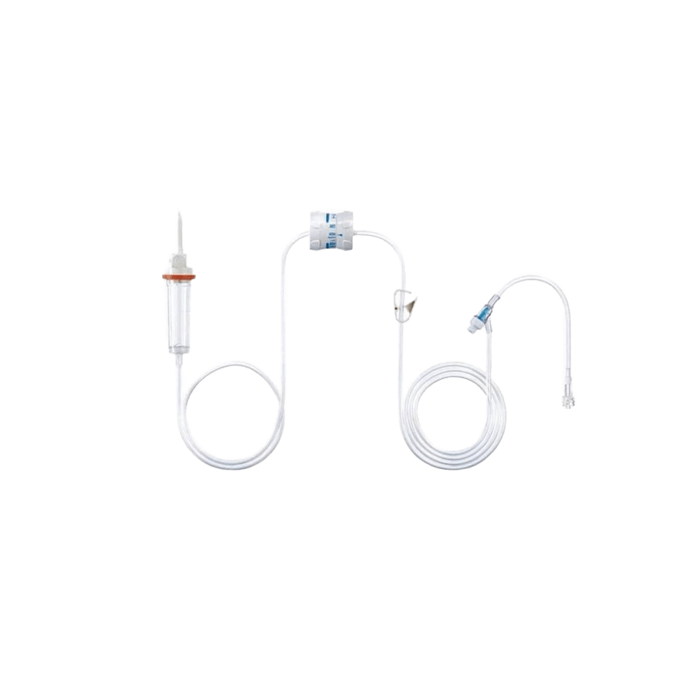 Sistema De Infusión Con Regulador De Flujo Y Puerto En Y