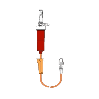 Sistema de suero opaco con filtro Sistema de suero opaco con filtro