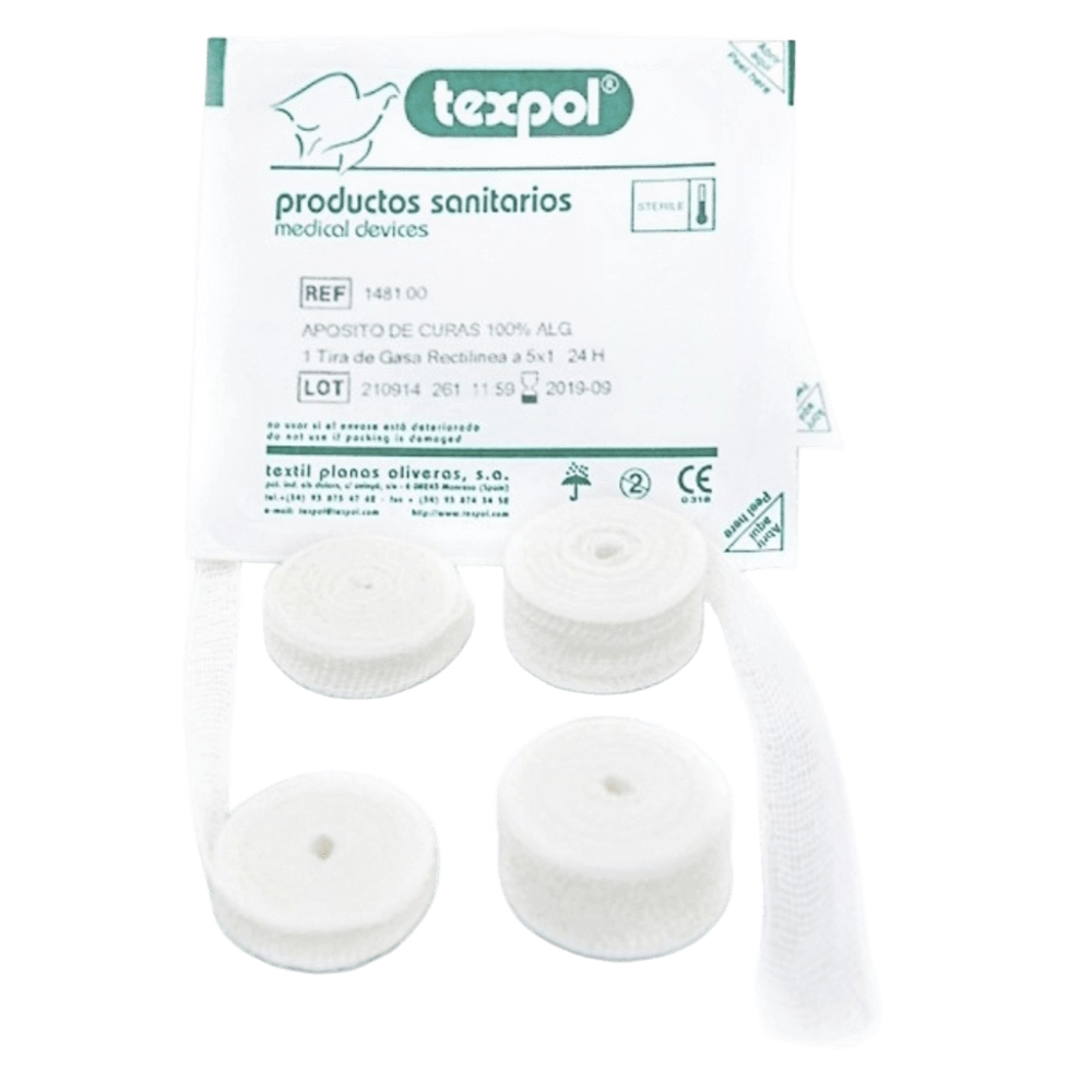 Tira De Gasa Estéril Orillada