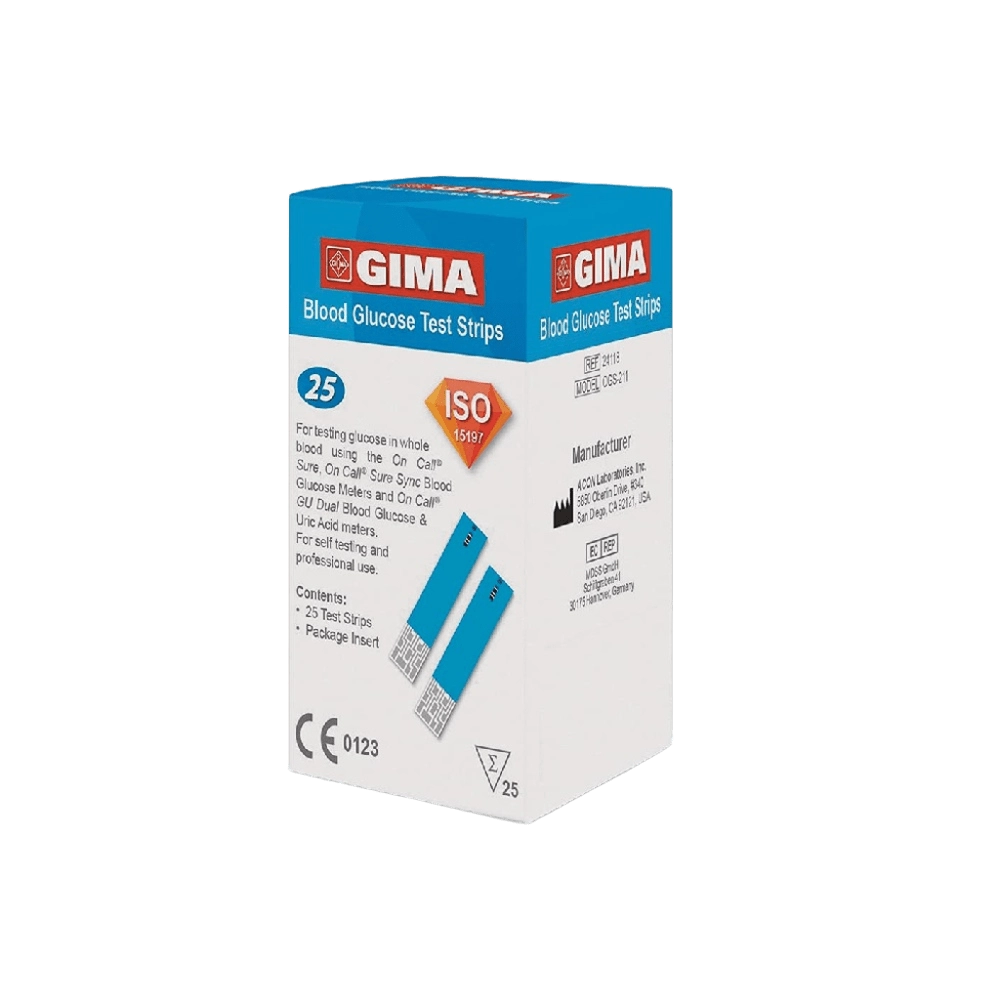 Tiras Reactivas Glucómetro Gima 24120