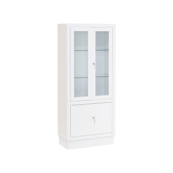 Vitrina armario clínico acero pintado 60 cm X 30 cm X 140 cm. Vitrina armario clínico acero pintado 60 cm X 30 cm X 140 cm.